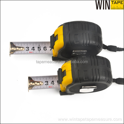 8M Rubber Coated Steel Tape Measure